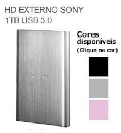 HD Externo Sony 1TB USB 3.0