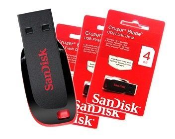 Pen Drive 4gb Sandisk Usb Flash Drive Original